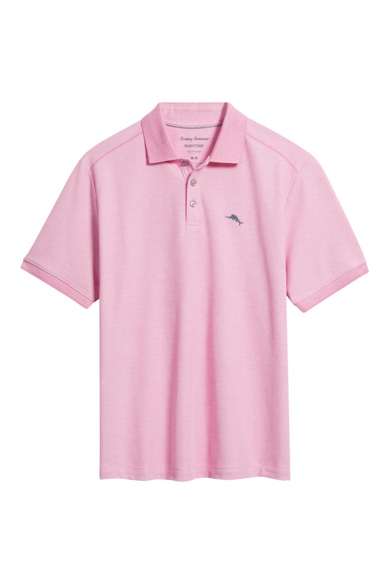 Emfielder Icon Solid IslandZone® Polo, Alternate, color, VERY BERRY HEATHER