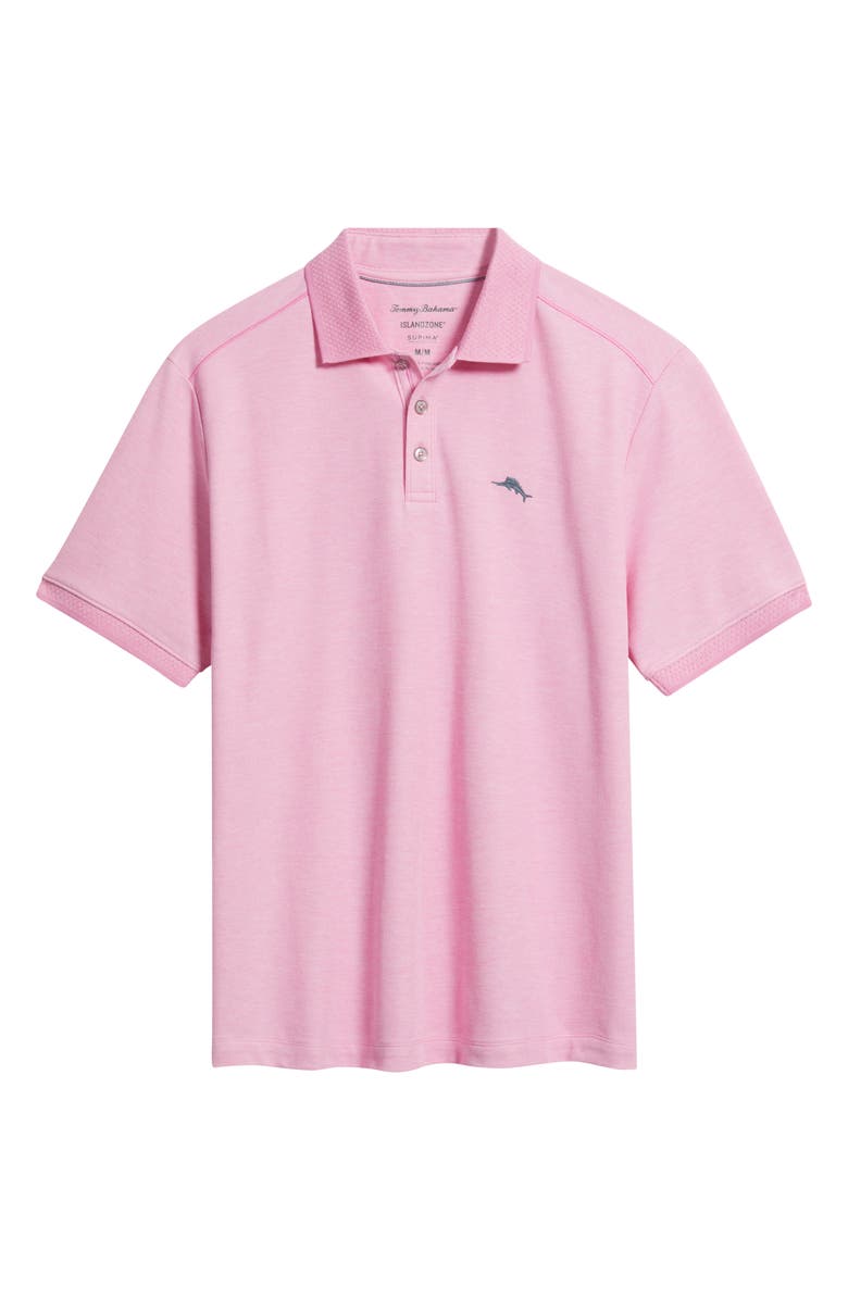 Tommy Bahama Emfielder Icon Solid IslandZone<sup>®</sup> Polo, Alternate, color, Very Berry Heather