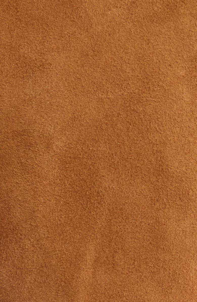 Reformation Veda Lincoln Suede Shirt Jacket, Alternate, color, Topanga Canyon