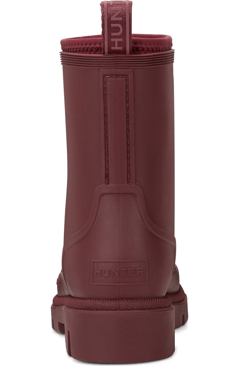 Hunter Diana Waterproof Rainboot, Alternate, color, Burgundy