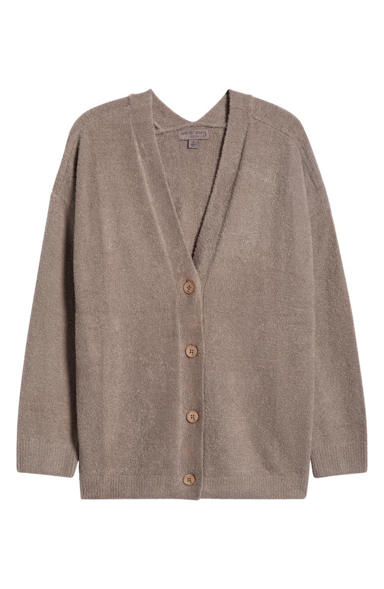 Barefoot Dreams<sup>®</sup> CozyChic<sup>™</sup> Lite<sup>®</sup> Cable Detail Cardigan, Alternate, color,