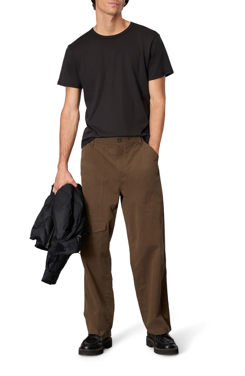 rag & bone Pure Pima T-Shirt, Alternate, color, Black