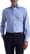 Bugatchi Devon OoohCotton® Dot Button-Up Shirt