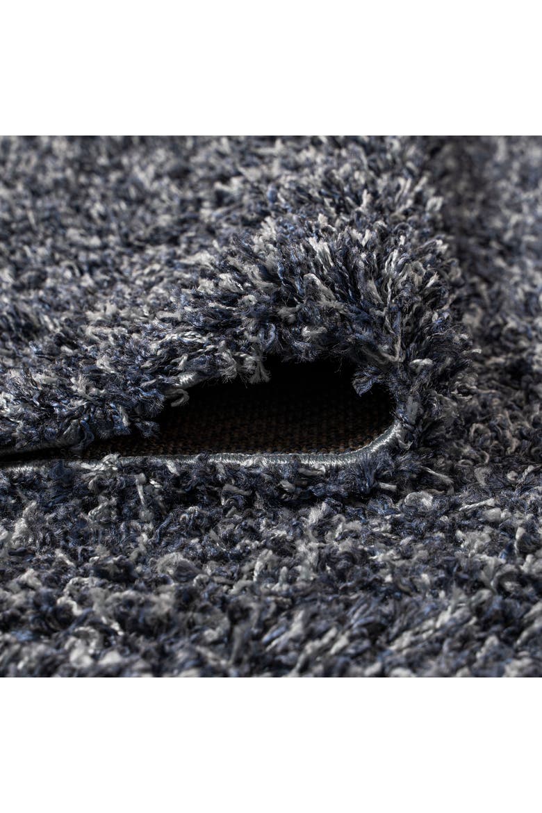 Mercer Shag Plush Area Rug, Alternate, color, Denim Blue