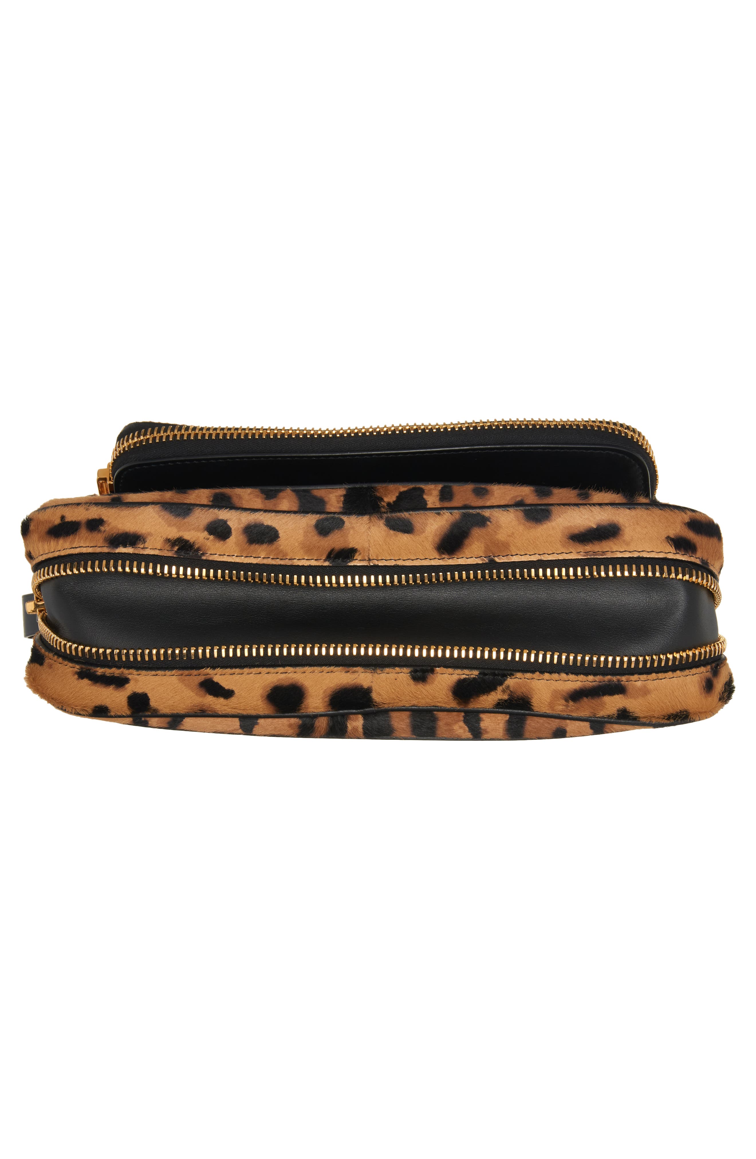 TOM FORD Jennifer Animal Spot Genuine Calf Hair East/West Crossbody Bag, Alternate, color, 