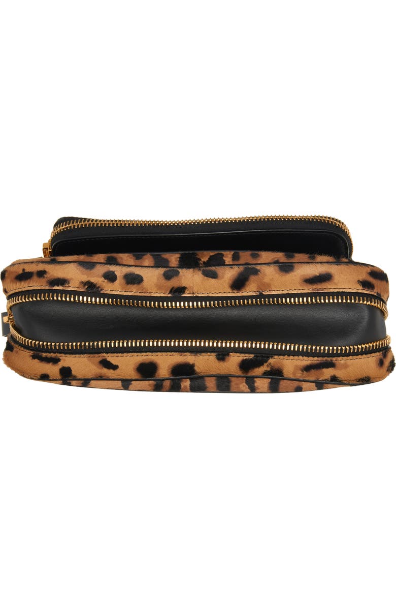 TOM FORD Jennifer Animal Spot Genuine Calf Hair East/West Crossbody Bag, Alternate, color,