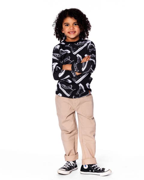 Twill Jogger Pants with Patch Pockets (Little Kid & Big Kid)