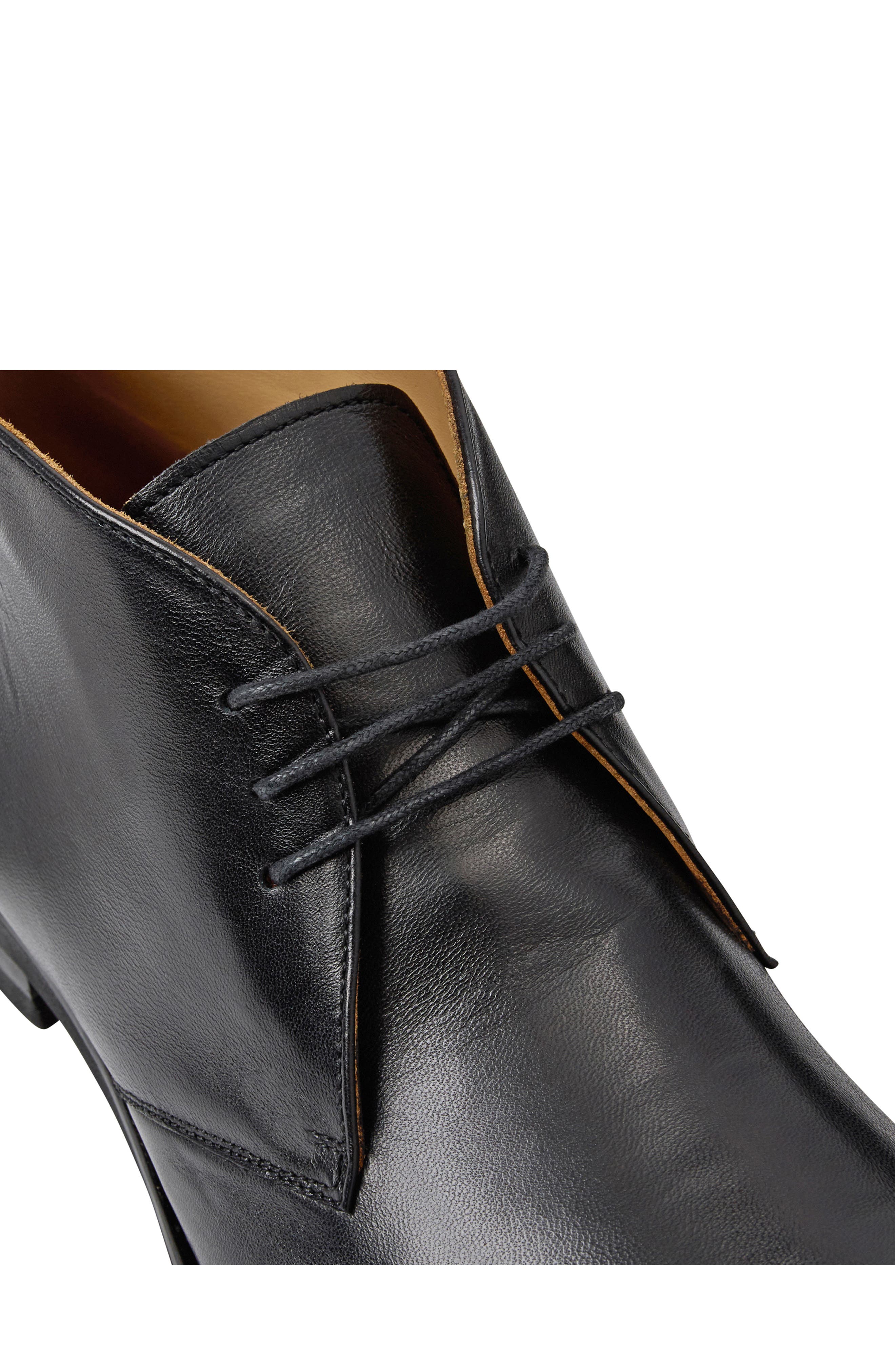 Bruno Magli Carlo Leather Chukka Boot, Alternate, color, Black Leather