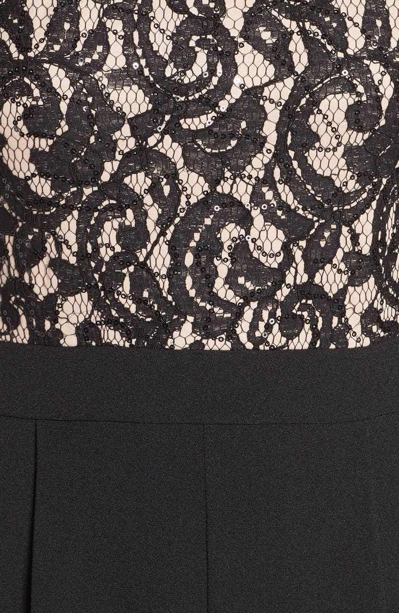 Vince Camuto Long Sleeve Jumpsuit, Alternate, color, 