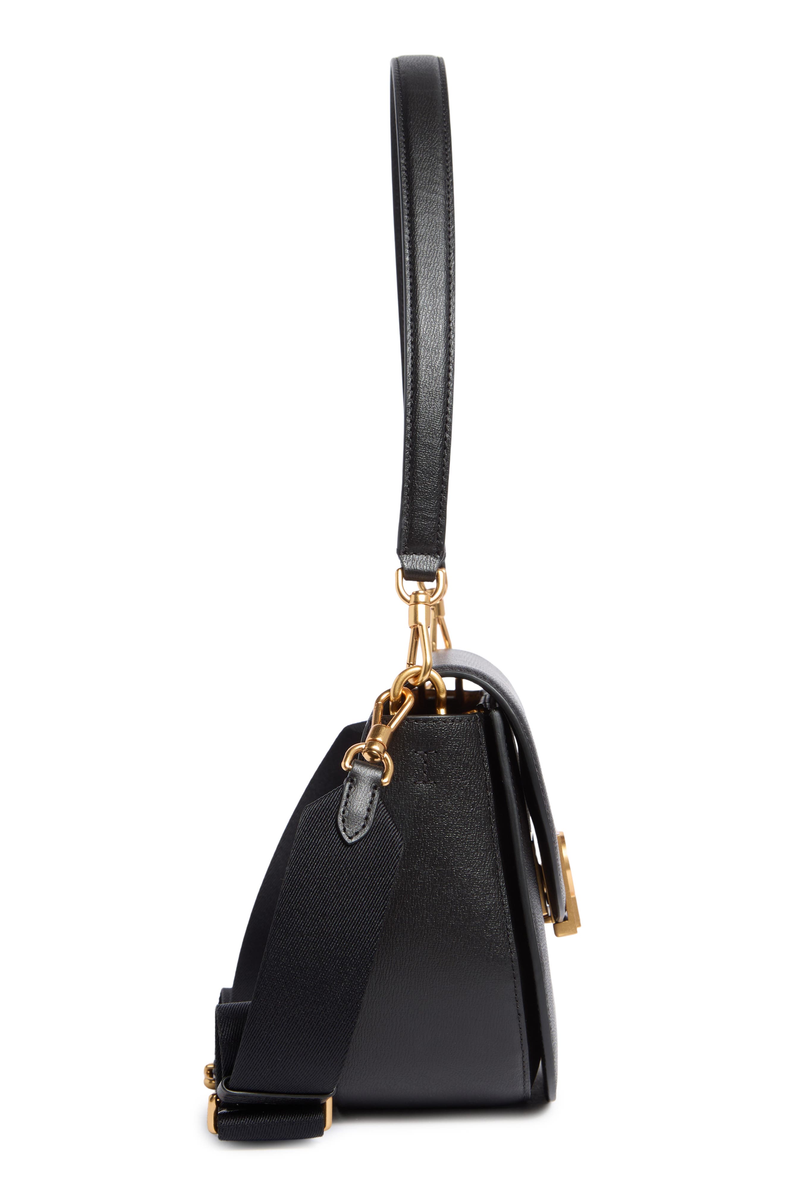 Kate Spade New York dakota textured medium shoulder bag, Alternate, color, Black