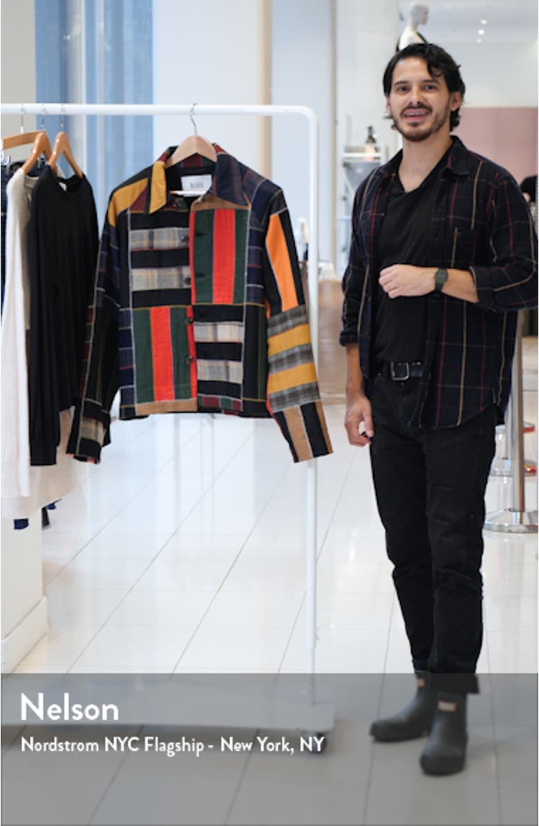 5-Bar Quilted Wool Jacket, sales video thumbnail