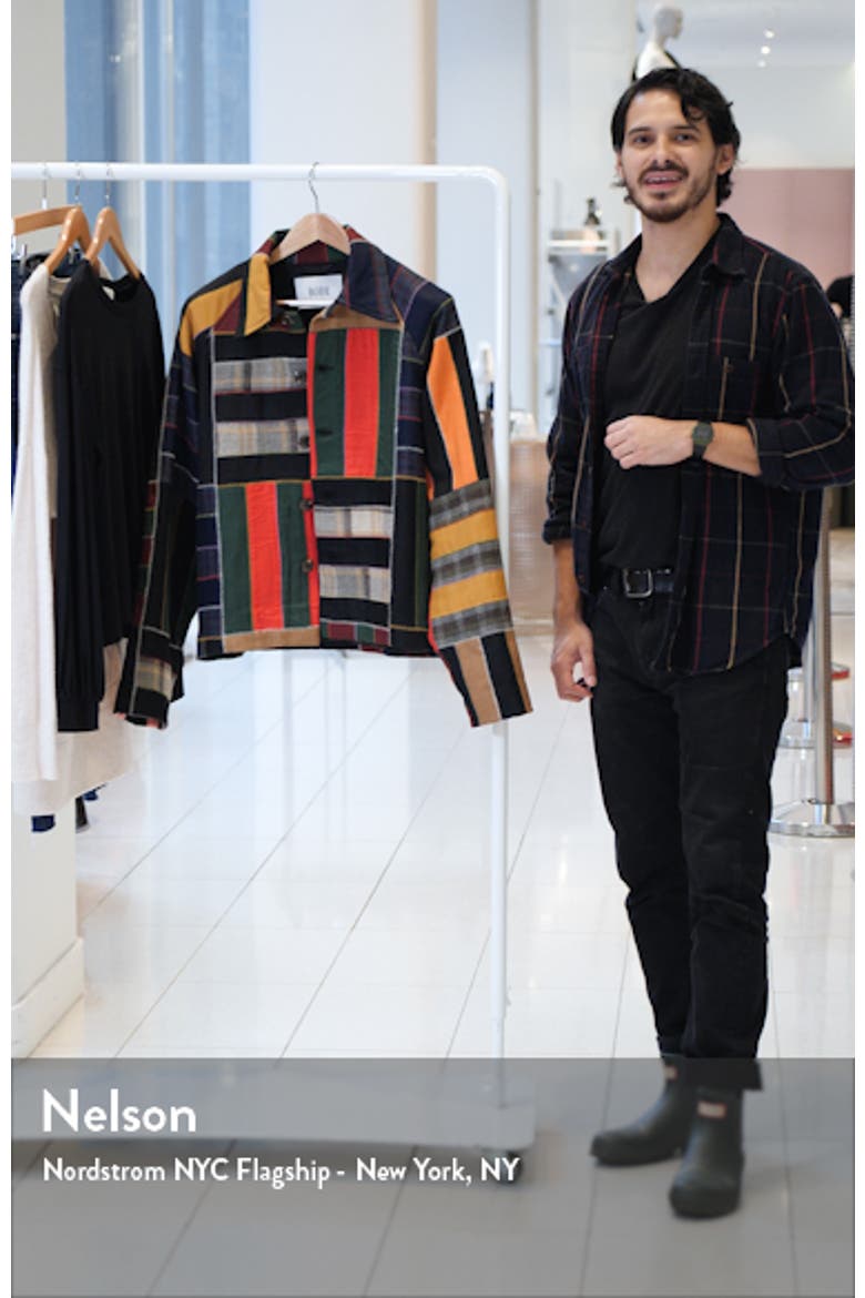 5-Bar Quilted Wool Jacket video