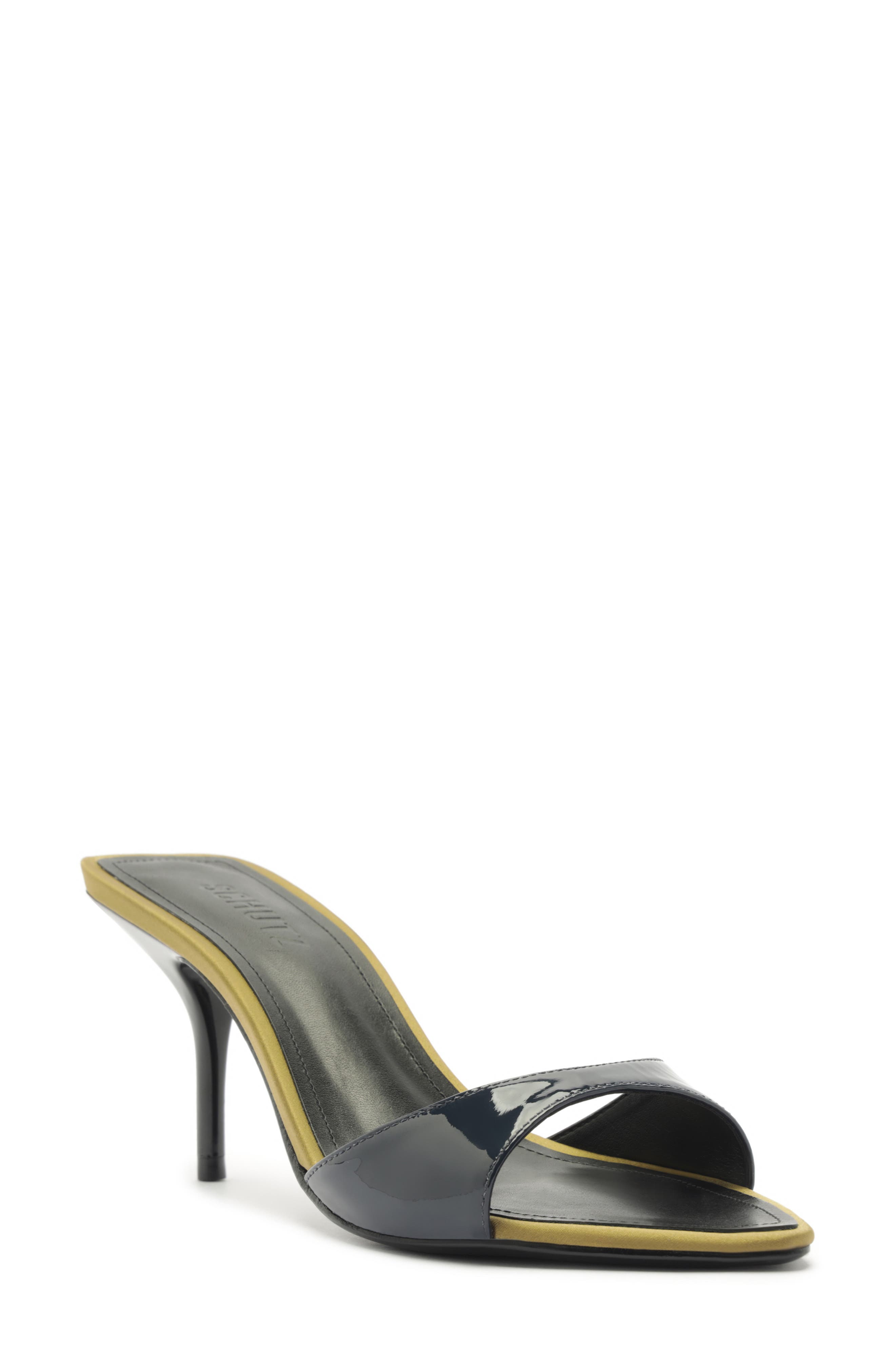 Schutz Elodie Sandal, Main, color, Oxford Blue