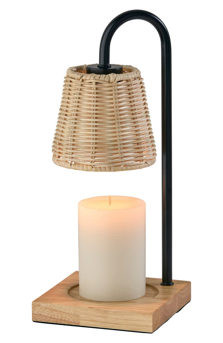 ADESSO LIGHTING Ridgley Candle Warmer Lamp, Alternate, color, Black