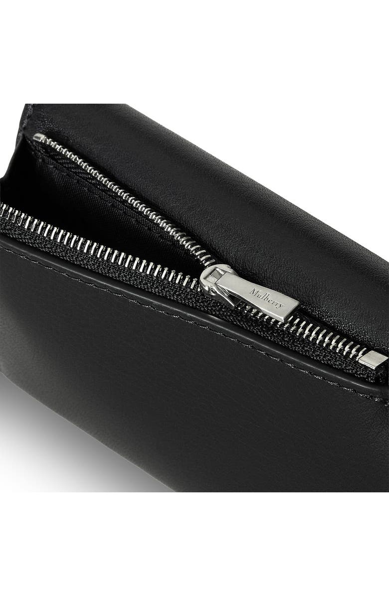 Mulberry Envelope Bi-Fold Leather Wallet, Alternate, color, Black