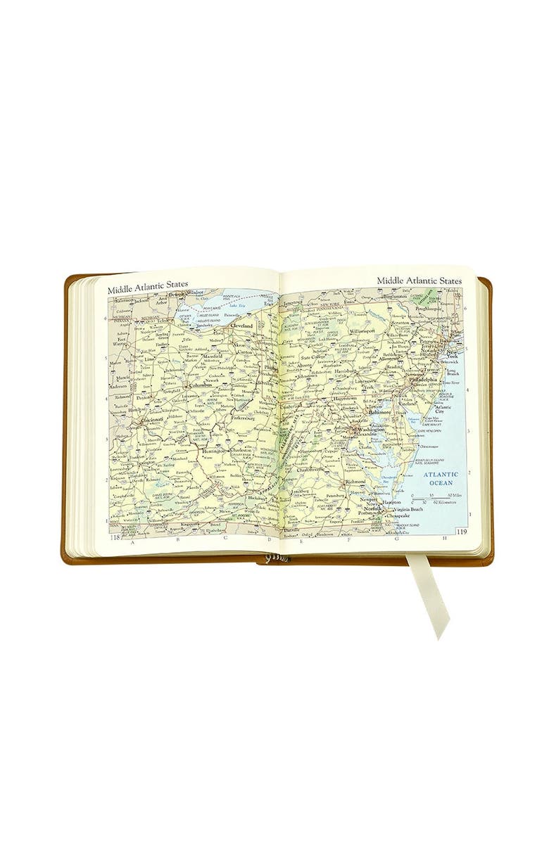 Graphic Image The Traveler's Atlas, Alternate, color, Black
