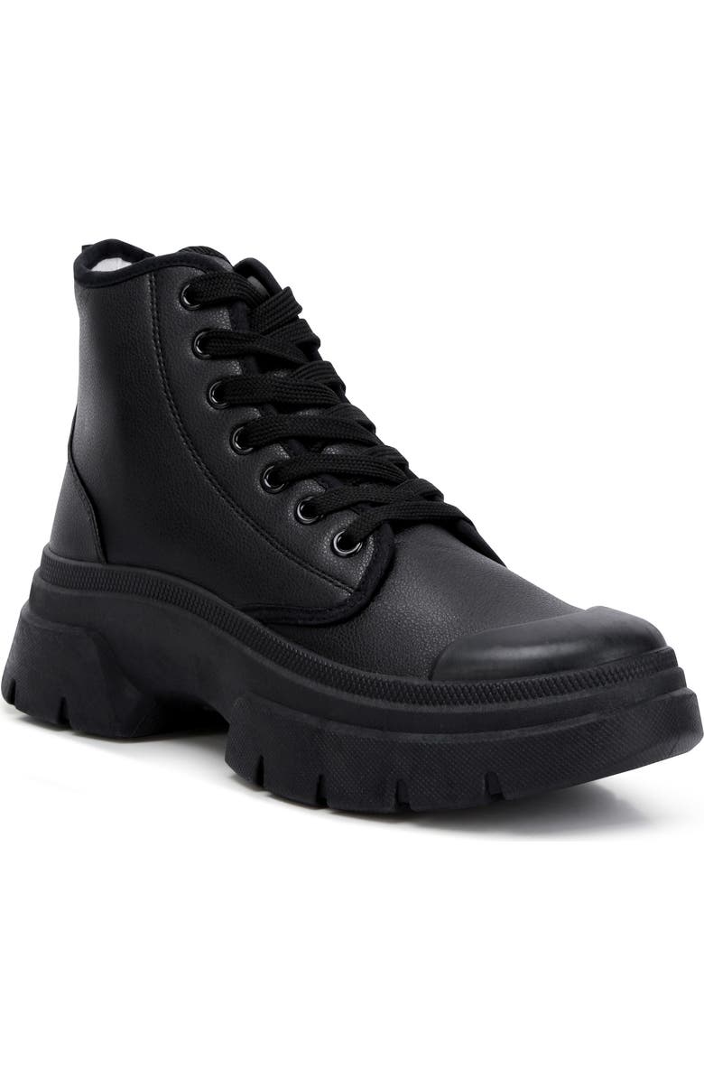 LONDON RAG Roxane Chunky Combat Boot, Main, color, Black