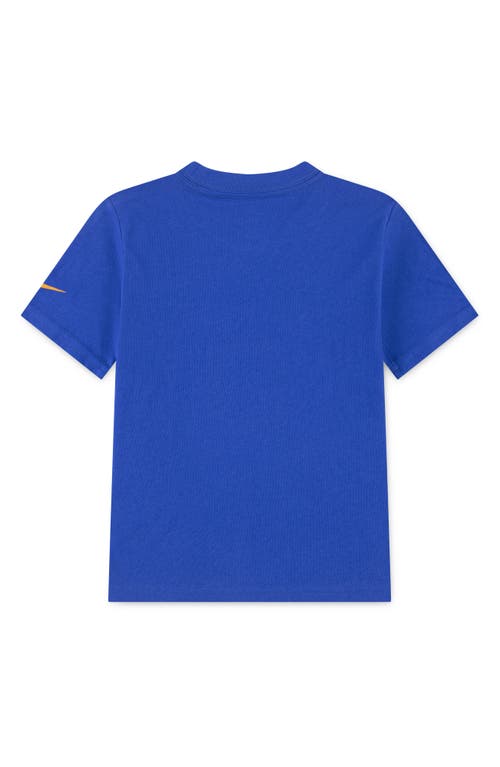 Nike Kids' Boxy Dunk Graphic T-shirt In Blue