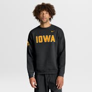 Nike Men's Nike Black Iowa Hawkeyes 2026 Sideline Club Sweatshirt