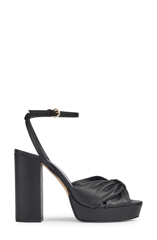 Lk Bennett Amanda Platform Sandal In Black