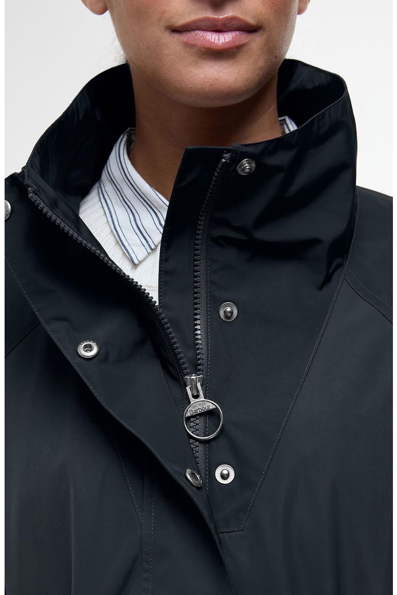 Suri Showerproof Jacket, Alternate, color, BLACK/SAFARI DRESS TARTAN
