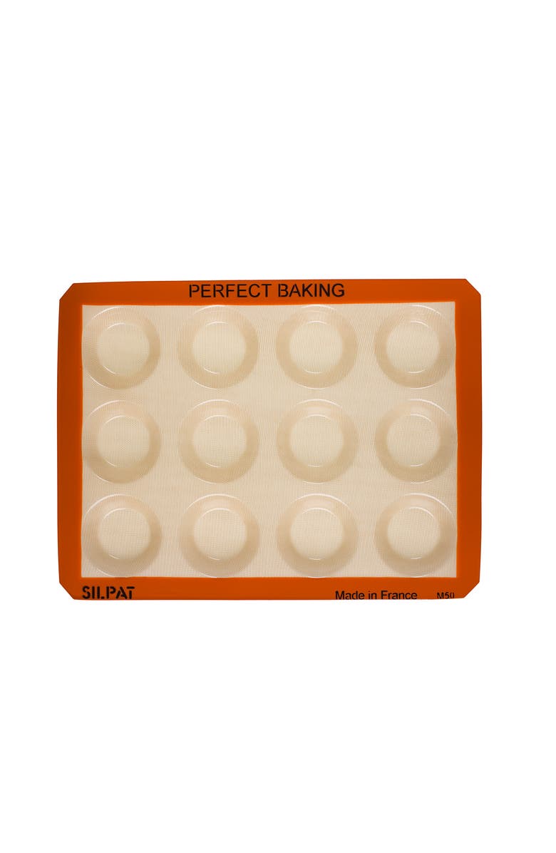 Silpat Perfect Non-Stick Tartelette Mold, Main, color, Orange