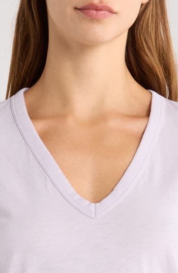 The Vee Slub Cotton T-Shirt
