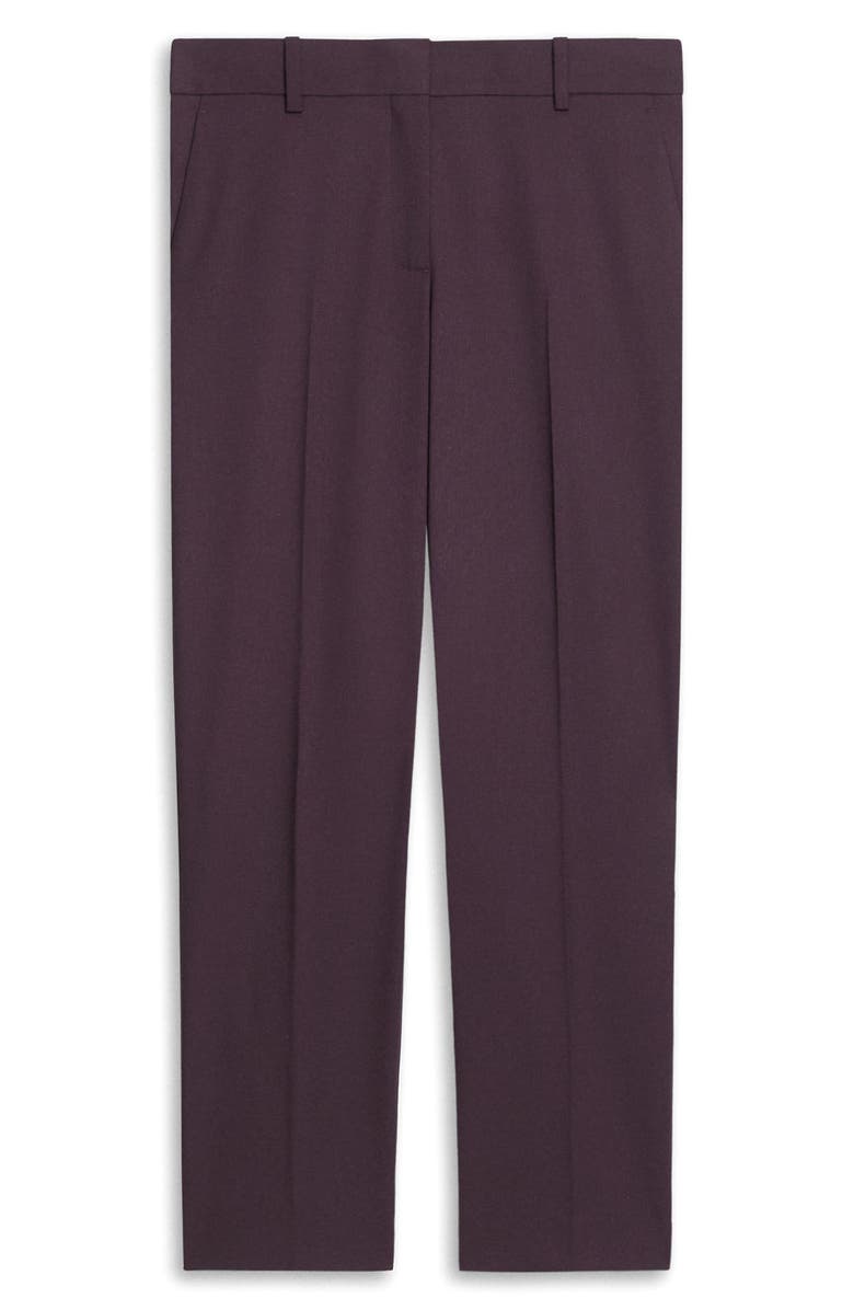 Theory Treeca 2 Crop Suit Pants, Alternate, color, Dark Iris