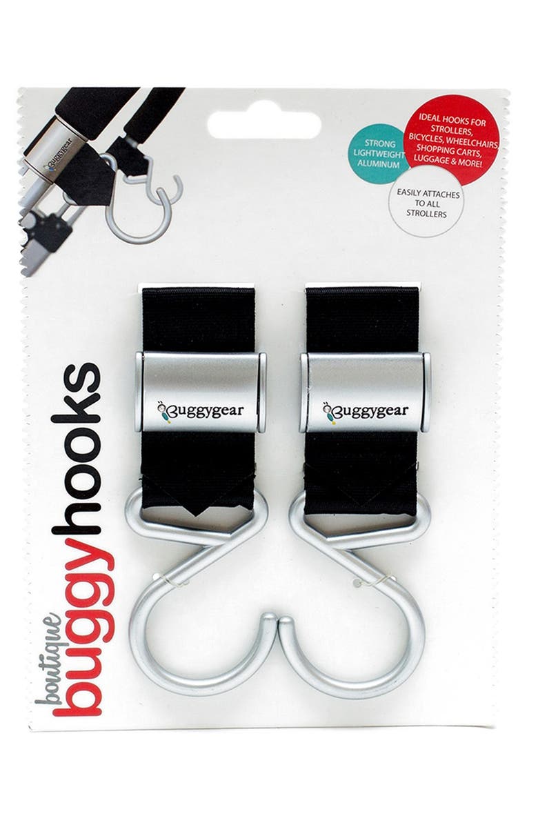 Nikiani Buggygear 'Boutique' Stroller Hooks, Alternate, color, Black