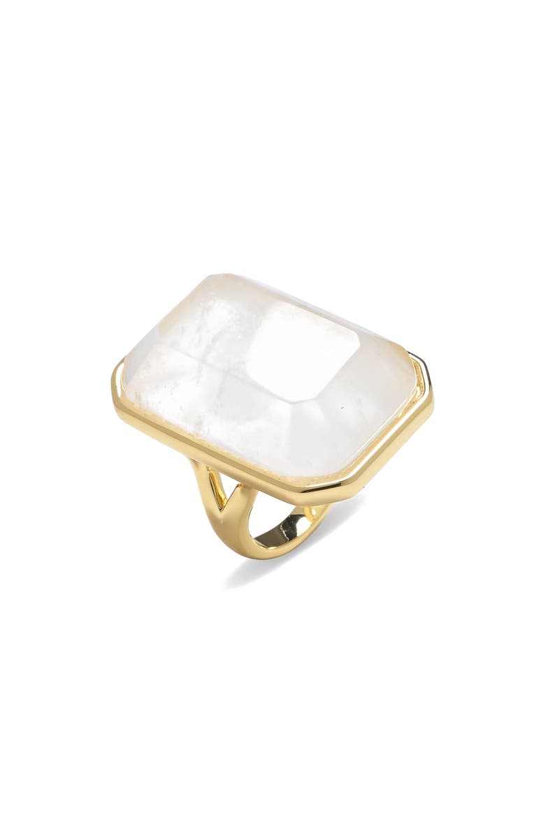 EYE CANDY LOS ANGELES Nara Statement Ring, Main, color, Gold
