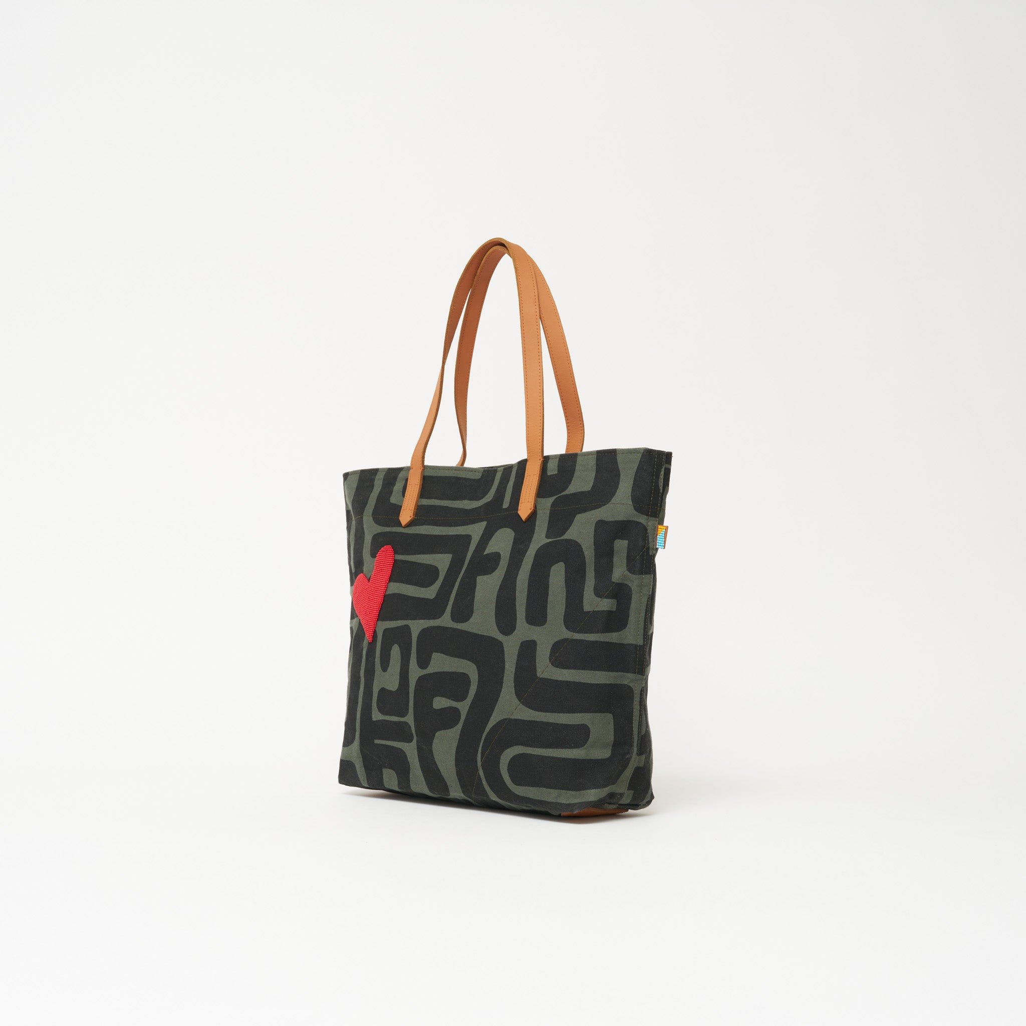 Ubuntu Life Go To Tote, Alternate, color, Charcoal