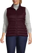 Lands' End Plus Size Wanderweight Packable Down Vest