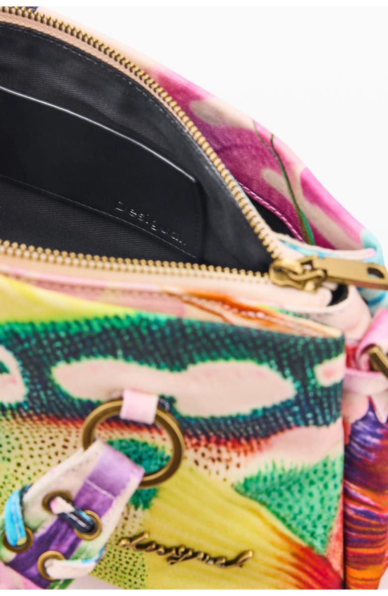 Desigual Denim Shoulder Bag, Alternate, color,