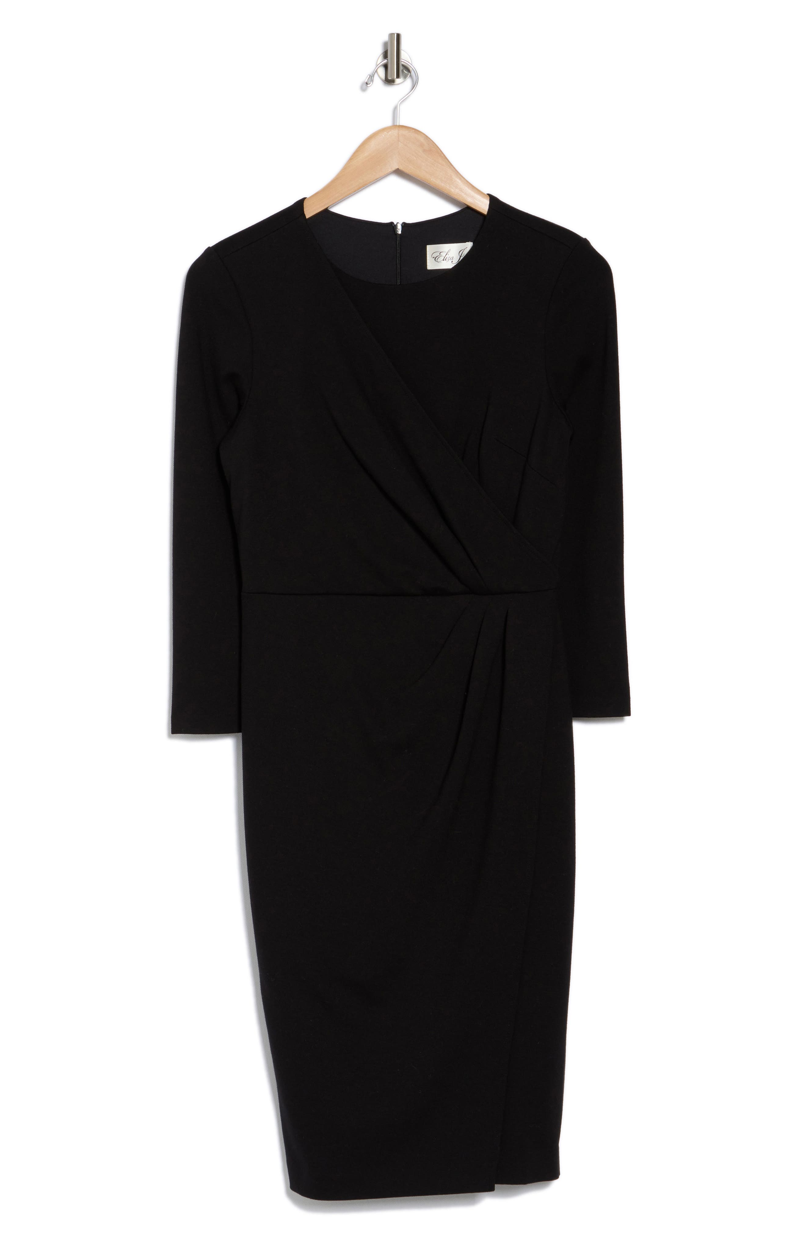 Gathered Waist Sheath Dress