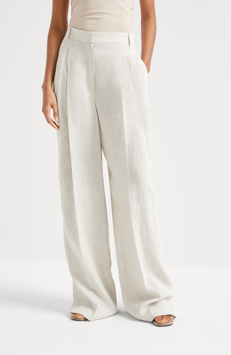 Brunello Cucinelli Wide trousers, Alternate, color, 