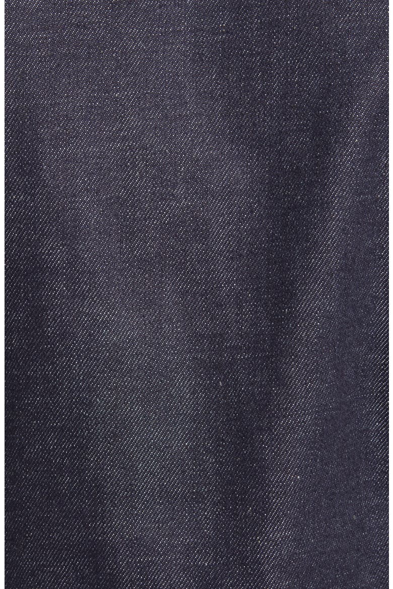 Stretch Button-Up Jacket, Alternate, color, 14OZ INDIGO RAW
