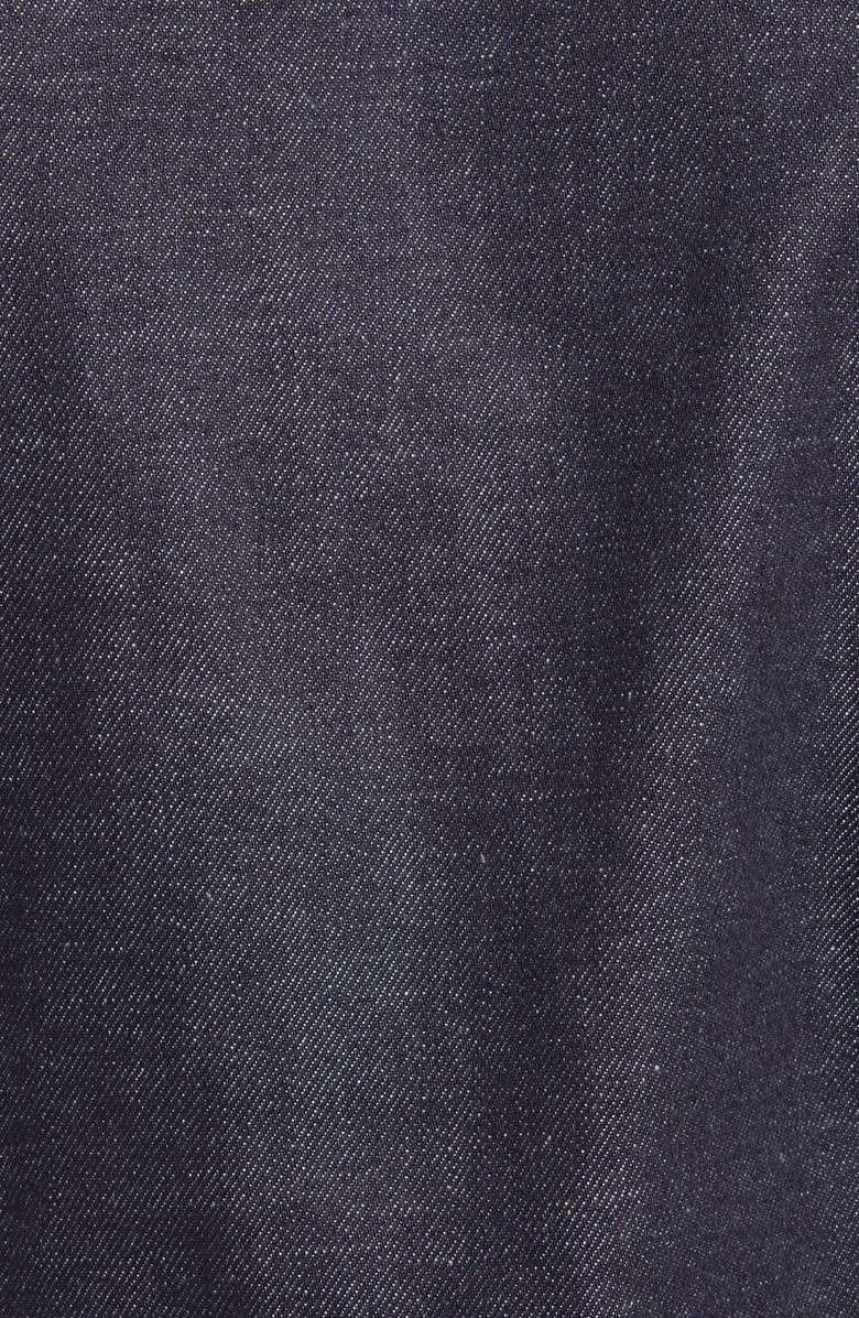 HIROSHI KATO Stretch Button-Up Jacket, Alternate, color, 14Oz Indigo Raw