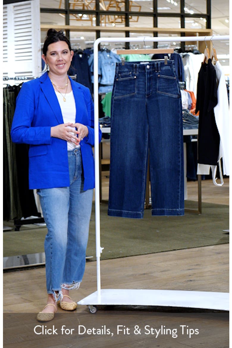 Anessa High Waist Ankle Wide Leg Jeans video