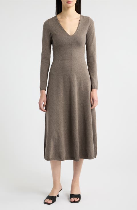 Sabrina Long Sleeve Sweater Dress