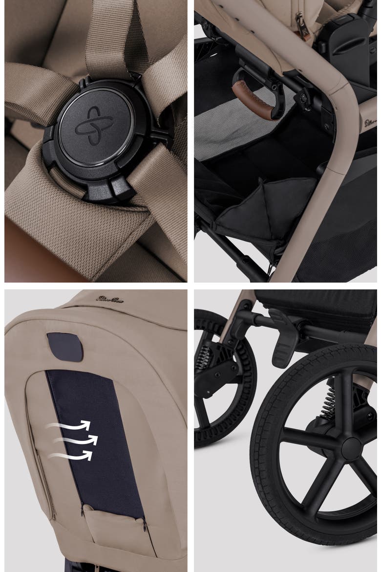 Breez Midsize Compact Stroller, Alternate, color, CHAMPAGNE