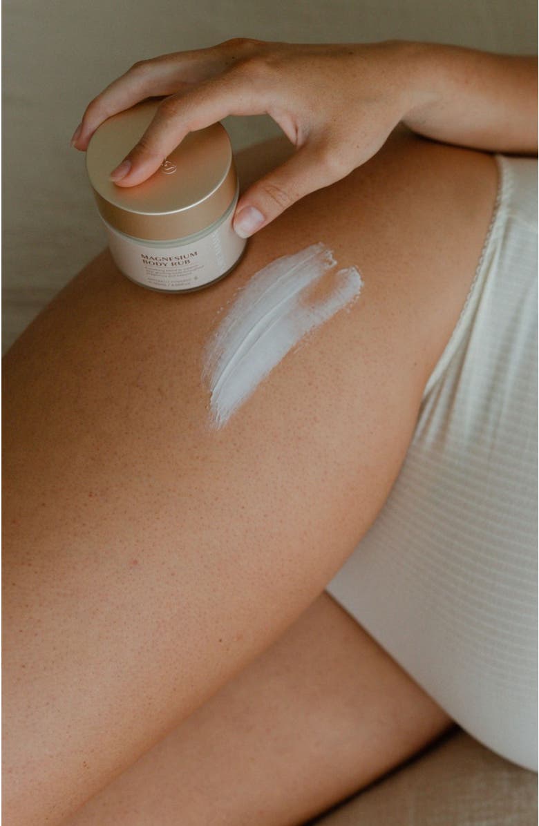 PURE MAMA Magnesium Body Rub, Alternate, color, White