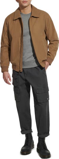 Micro Twill Golf Bomber Jacket