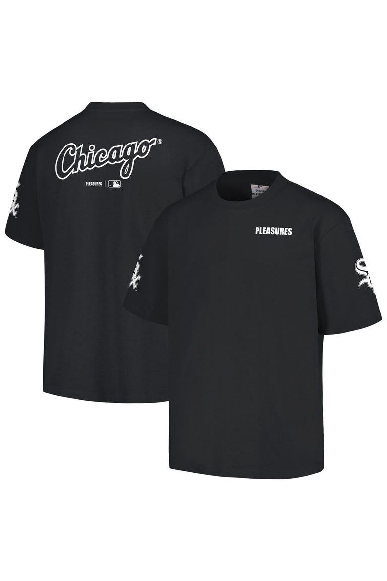 Men's PLEASURES  Black Chicago White Sox Team T-Shirt, Main, color, Black