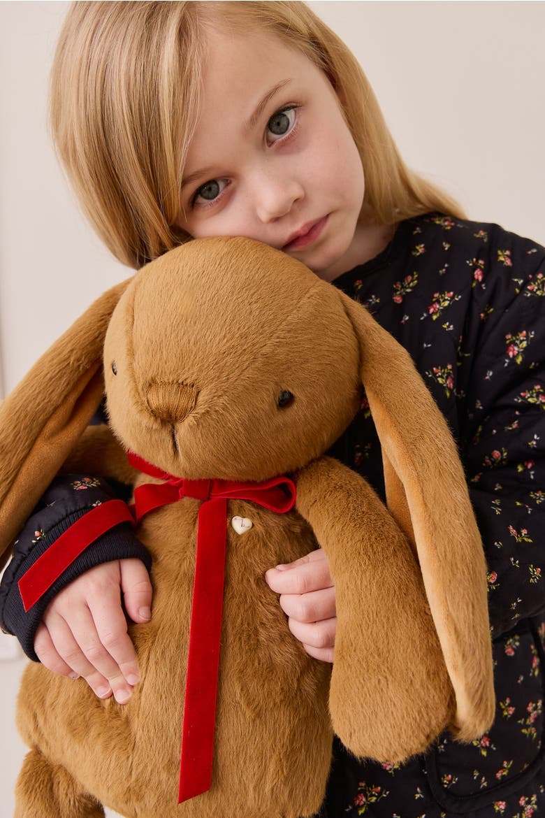 Penelope the Bunny 18" Plush & 6" Keychain Set, Alternate, color, Toffee