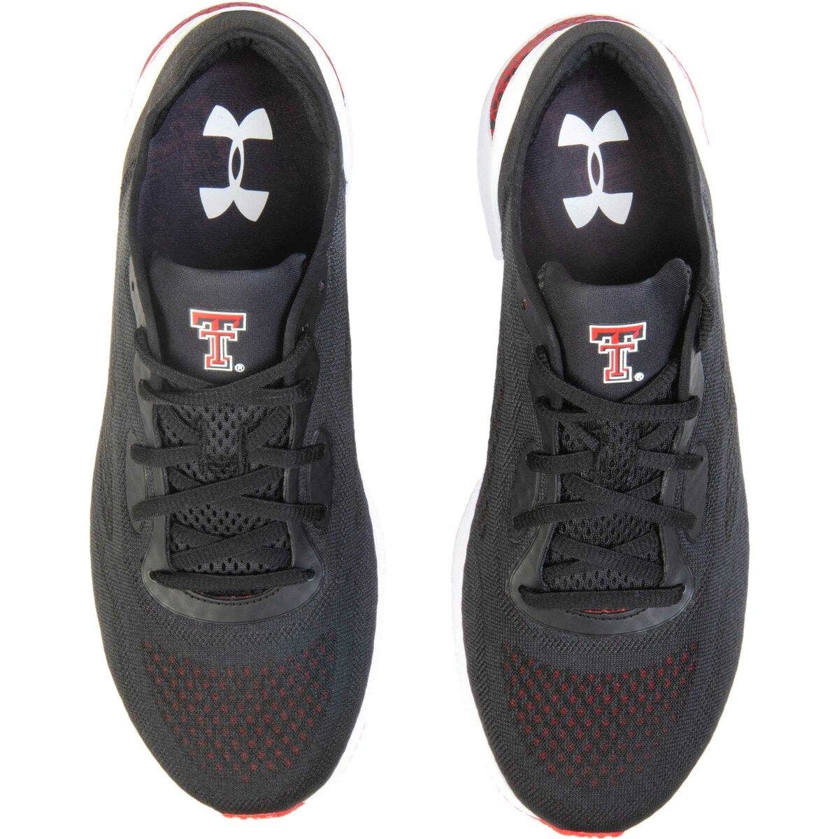 Under Armour Men's Under Armour Black Texas Tech Red Raiders HOVR Sonic 5 Running Shoes, Alternate, color, 
