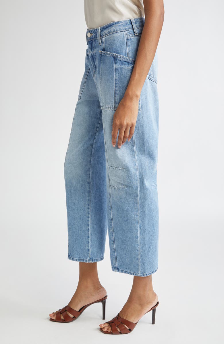 L'AGENCE Cody High Waist Rodeo Jeans, Alternate, color, Cristo