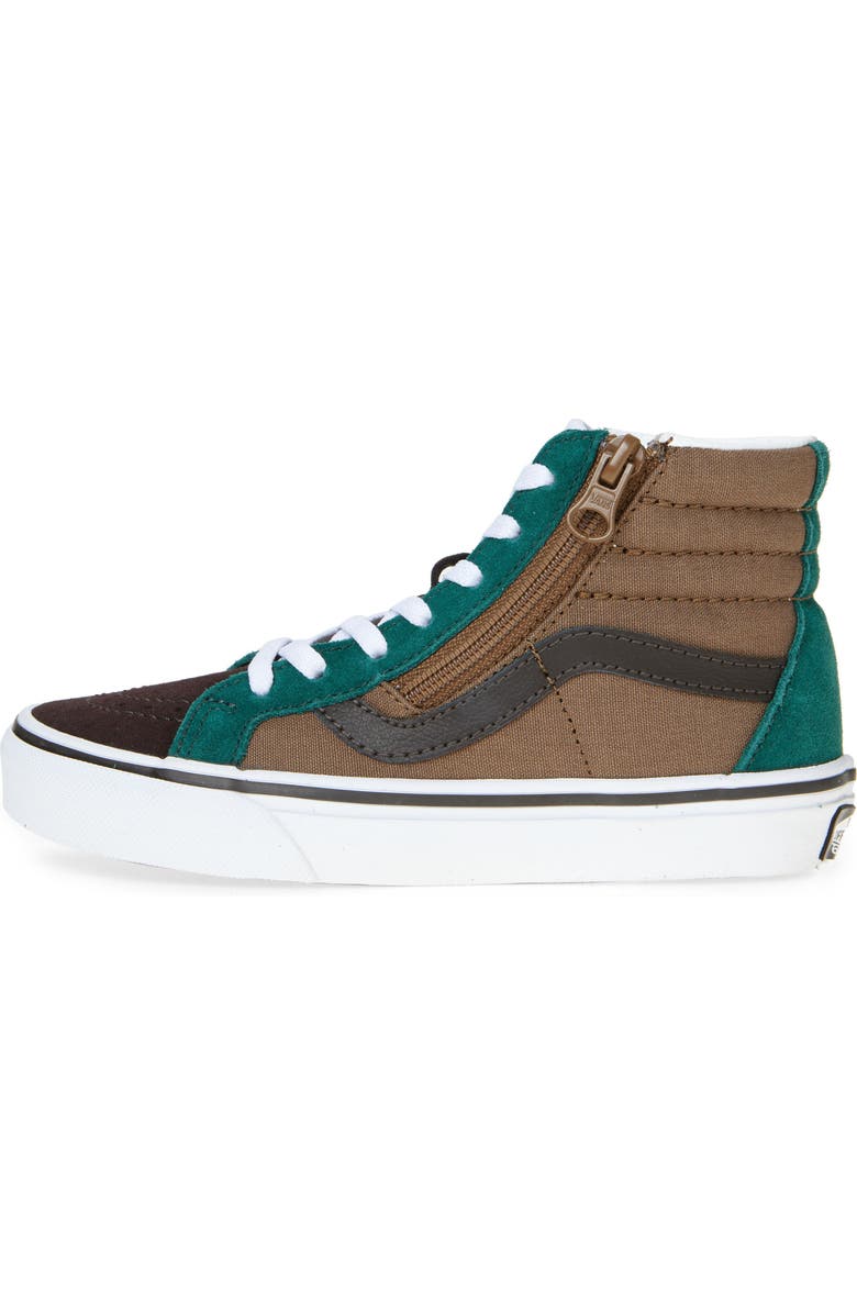 Vans Sk8-Hi Reissue Side Zip Sneaker, Alternate, color,