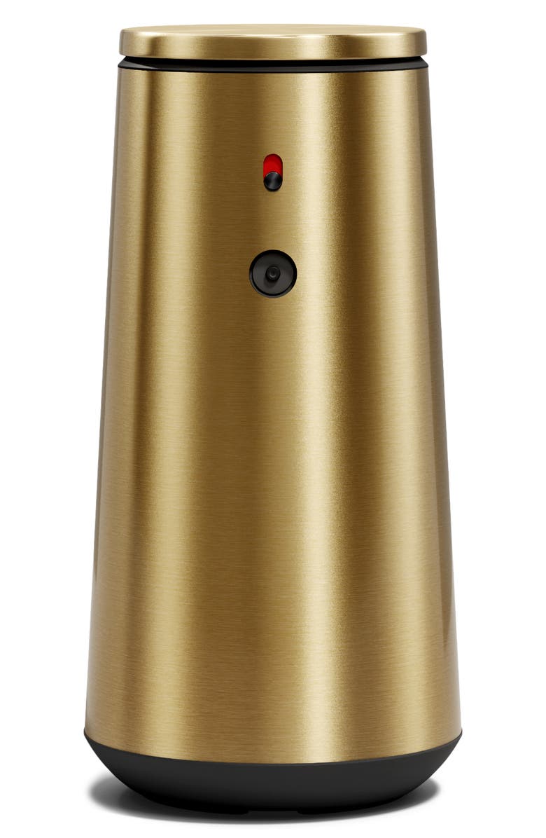 simplehuman Rechargeable Sensor Pump Foam Soap Dispenser, Alternate, color, Gold