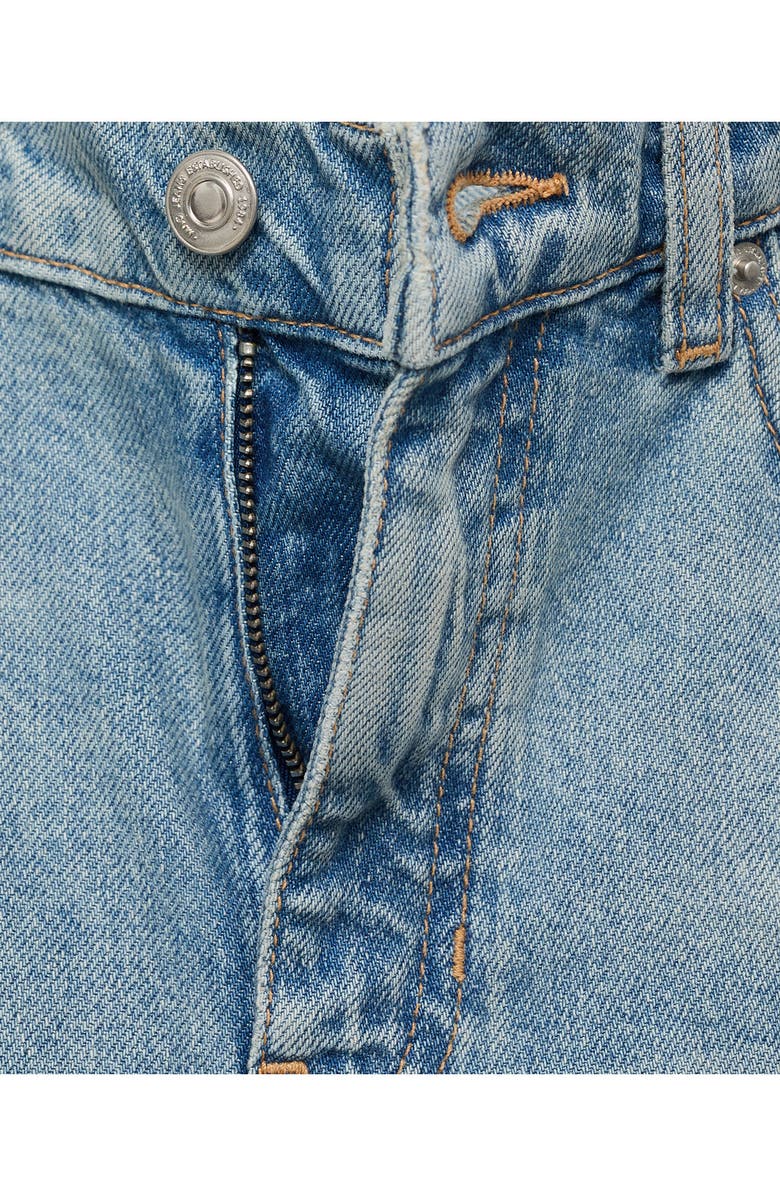 MANGO Mid Rise Flare Jeans, Alternate, color, Medium Blue