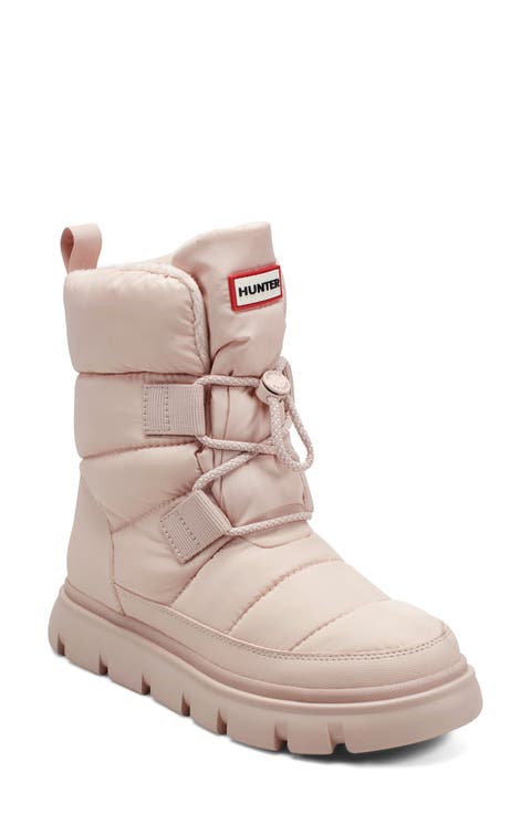 Moon Quilted Snow Boot